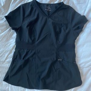 Cherokee Infinity Scrub top in black size M